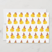 Invitation One Lucky Duck Invite 1st  First Birthday Photo (Dos)