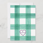 Invitation One Lucky Duck, Mallard Green 1st Birthday (Dos)