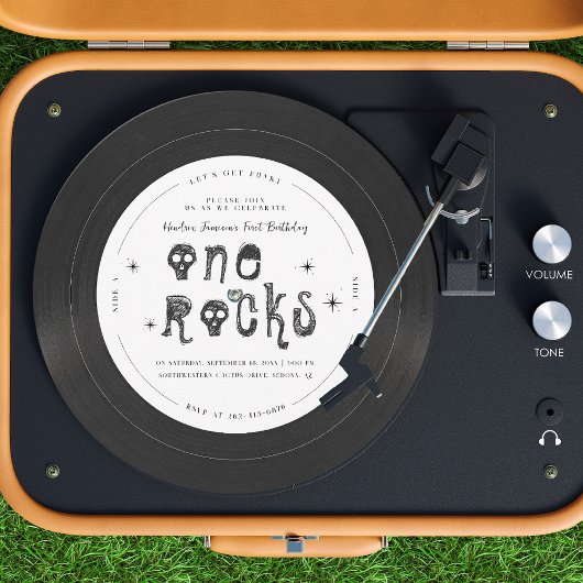 Invitation One Rocks | Disque Vinyle Rock'n'roll Rétro