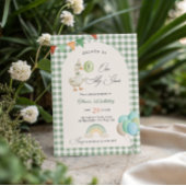 Invitation One Silly Goose Boy 1st Birthday Green