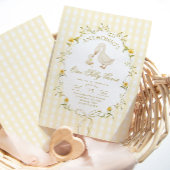 Invitation One Silly Goose Gender neutral  1st Birthday