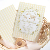 Invitation One Silly Goose Gender neutral 1st Birthday