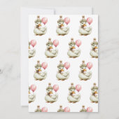 Invitation One Silly Goose Girl 1st Birthday  (Dos)