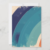 Invitation ONE Super Babe 1er anniversaire Super One Daisy (Dos)