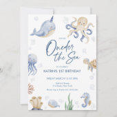 Invitation ONEder La Mer 1er anniversaire (Devant)
