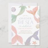 Invitation Oneder la Sirène 1er Anniversaire (Devant)