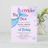 Invitation ONEder La Sirène de la Mer (Debout devant)