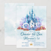 Invitation Oneder Sea 1er Anniversaire (Devant / Derrière)