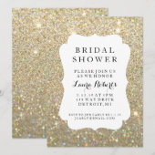 Invitation - onglet Jour de Fête des mariées (Devant / Derrière)