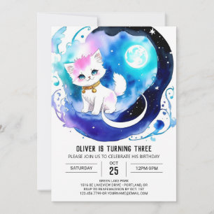 Invitation Online Kitty Magique Anniversaire