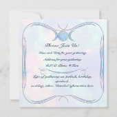 Invitation Opale triple de lune (Dos)