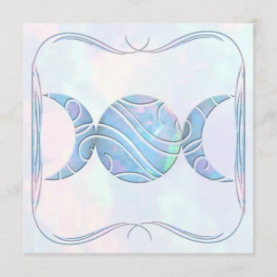 Invitation Opale triple de lune