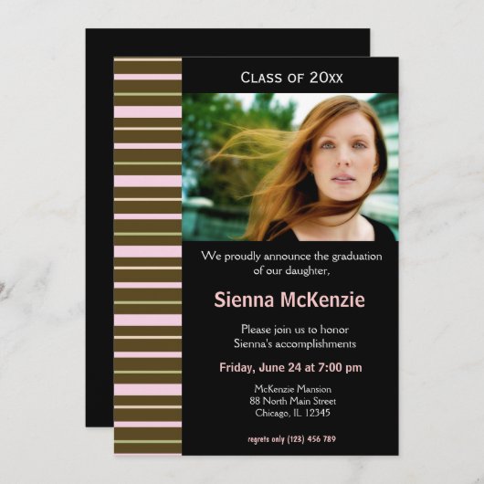 Invitation Open House (Devant / Derrière)