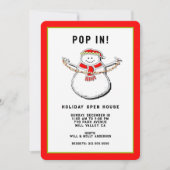 Invitation Open House (Devant)