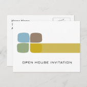 Invitation Open House (Devant / Derrière)