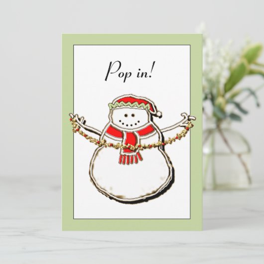 Invitation Open House (Debout devant)