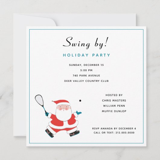 Invitation Open House (Devant)