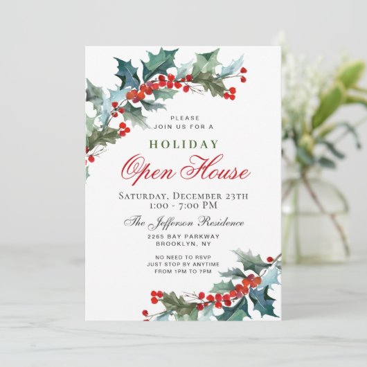 INVITATION OPEN HOUSE (Debout devant)