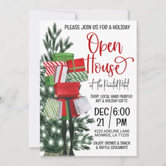 Invitation Open House (Devant)