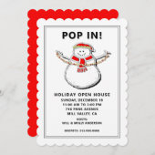 Invitation Open House (Devant / Derrière)