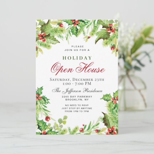 INVITATION OPEN HOUSE (Debout devant)