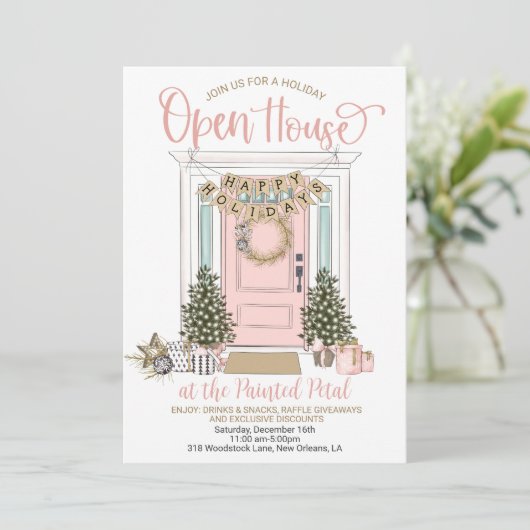 Invitation Open House (Debout devant)