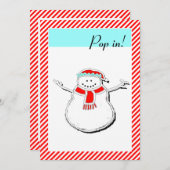 Invitation Open House (Devant / Derrière)