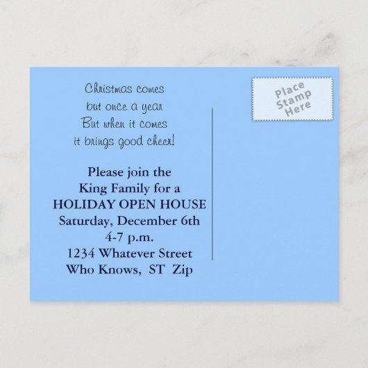 Invitation Open House (Dos)