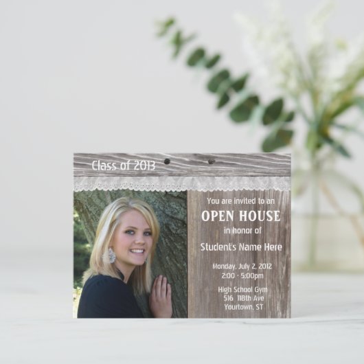 Invitation Open House (Debout devant)