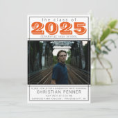 Invitation Open House 2023 de la fête de graduation Photo Ora (Debout devant)