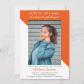 Invitation Open House 2024 de la fête de graduation Photo Ora (Devant)