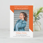 Invitation Open House 2024 de la fête de graduation Photo Ora (Debout devant)