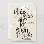 Invitation OPEN HOUSE | Catégorie 2025 DIPLÔME DE L'ÉCOLE SUP (Devant)