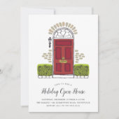Invitation Open House de Red Door (Devant)