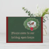 Invitation Open House de vacances Homme Cardinal (Debout devant)