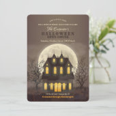 Invitation Open House d'Halloween (Debout devant)