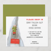 Invitation Open House du Nouvel An (Devant / Derrière)