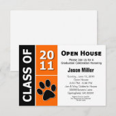 Invitation Open House pour les diplômes (Devant / Derrière)