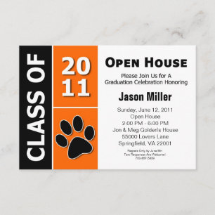 Invitation Open House pour les diplômes
