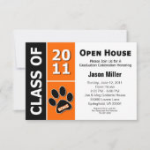 Invitation Open House pour les diplômes (Devant)