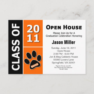 Invitation Open House pour les diplômes