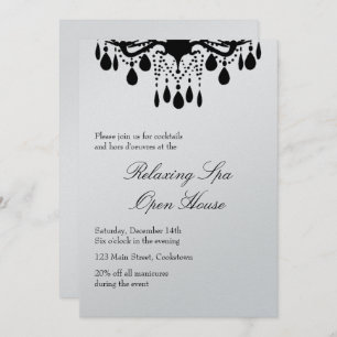 Invitation Open House Silver Grand Ballroom