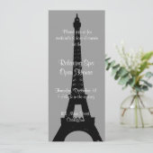 Invitation Open House Smokey Grey Soirée à Paris (Debout devant)