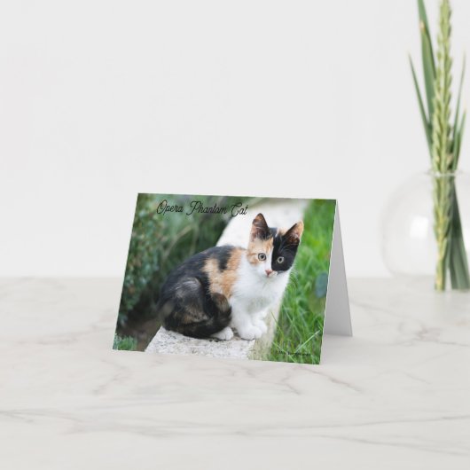 Invitation Opera Phantom Chat (Devant)