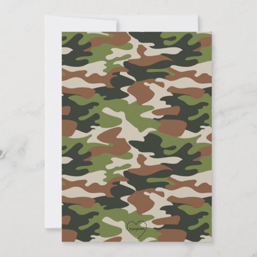 Invitation Opération Anniversaire Jouet Bash Jouet Soldat ann (Dos)