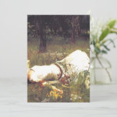 Invitation Ophelia 1889 By John William Waterhouse (Debout devant)