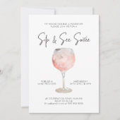 Invitation Option 1: Sip & See Soiree  (Devant)