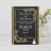 Invitation Or (Debout devant)