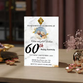Invitation Or 25e 40e 10e 75e 60e anniversaire de mariage