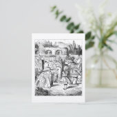 Invitation OR Alice dans l'anniversaire de thé du pays des (Debout devant)